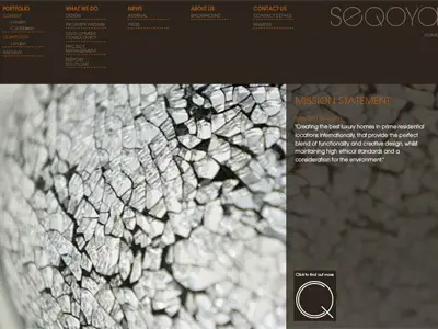 Screenshot of property development website