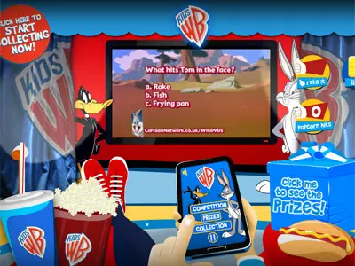 Screenshot of dvd trailer viewer