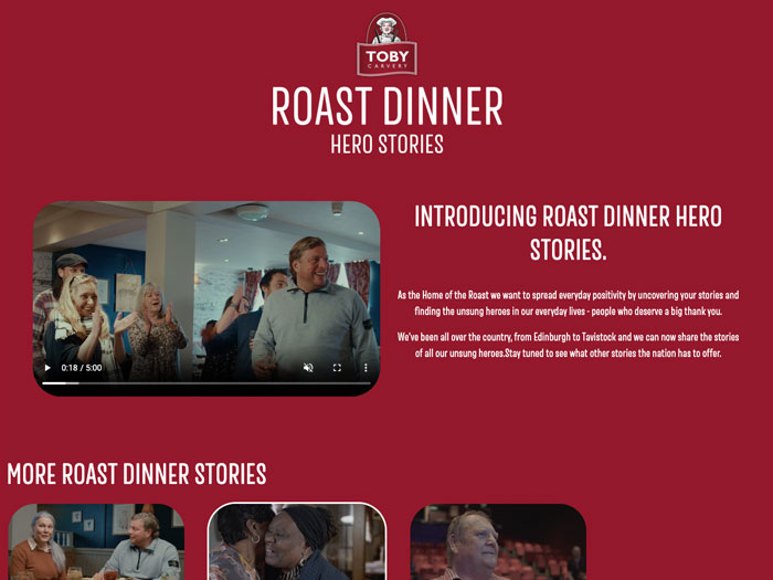 Screenshot 1 from Toby Carvery - Roast Dinner Stories